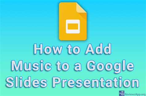 How do you add music to Google Slides with Creativity and Insight?