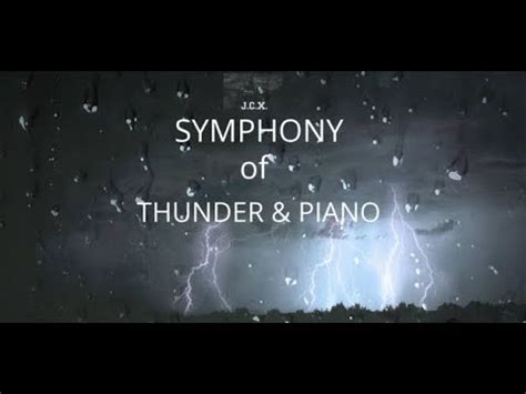 What are transients in music, and how do they shape the sound of a thunderstorm in a symphony?