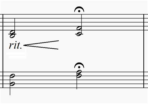 what does ritardando mean in music? and is there a ritardando in the Beatles' Let It Be?