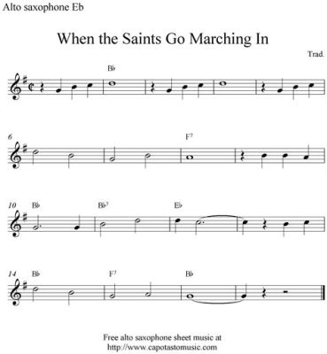 When the Saints Go Marching in: A Journey into Piano Sheet Music